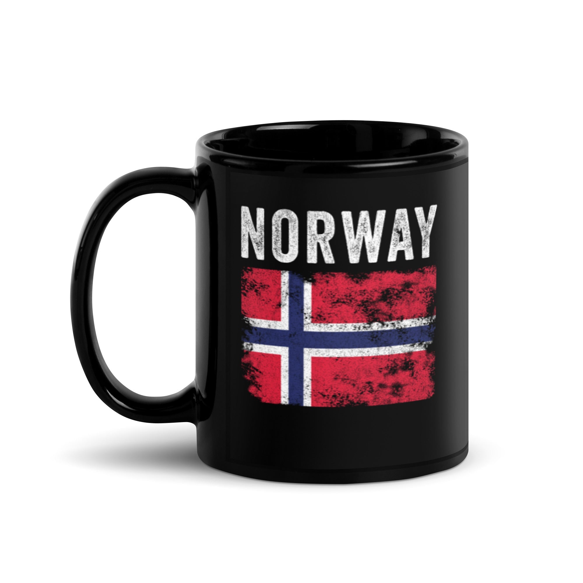 Norway Flag Distressed - Norwegian Flag Mug