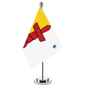 Nunavut Desk Flag - Small Office Table Flag