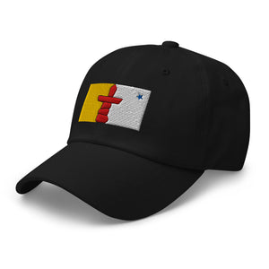 Nunavut Flag Cap - Adjustable Embroidered Dad Hat