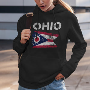 Ohio State Flag Hoodie