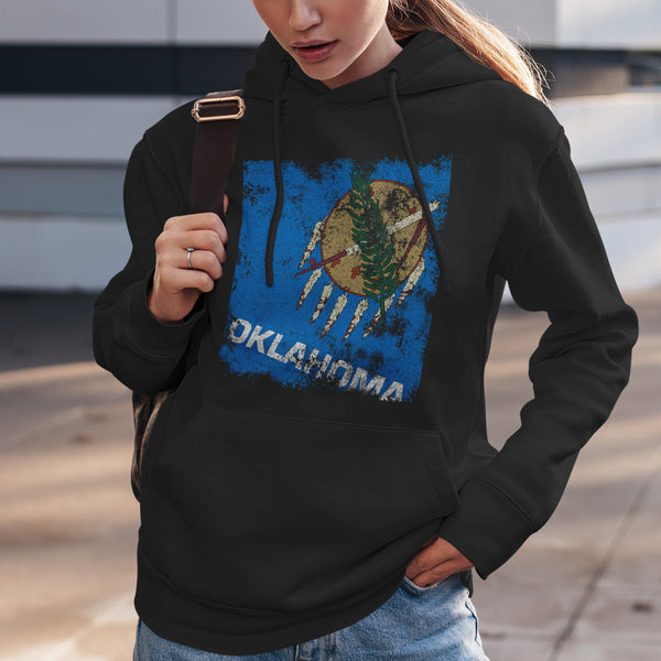 Oklahoma State Flag Hoodie