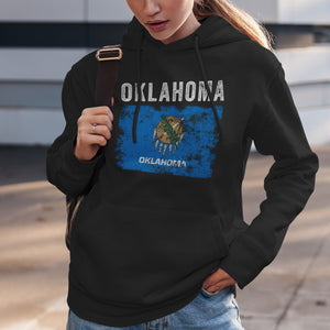 Oklahoma State Flag Hoodie