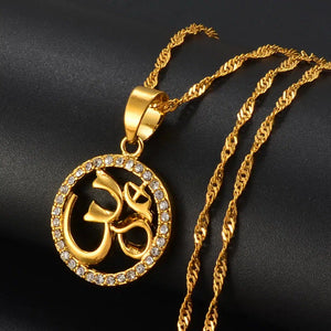 Om Symbol Pendant Necklace