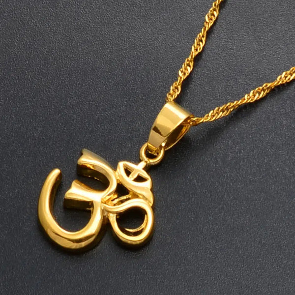 Om Symbol Pendant Necklace