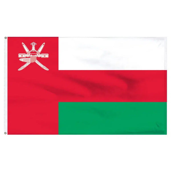 Oman Flag - 150x170cm(5x5.5ft)