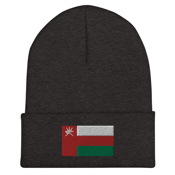 Oman Flag Beanie - Embroidered Winter Hat