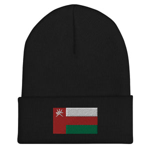 Oman Flag Beanie - Embroidered Winter Hat