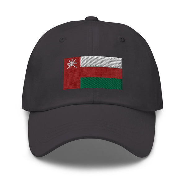 Oman Flag Cap - Adjustable Embroidered Dad Hat