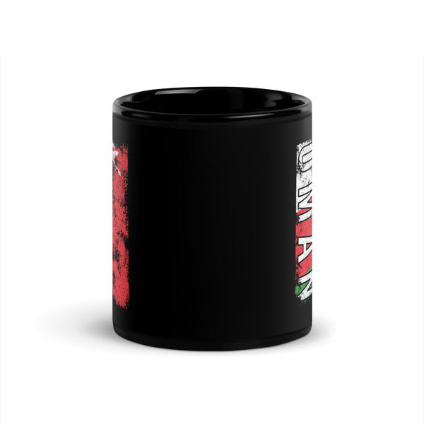 Oman Flag - Distressed Flag Mug