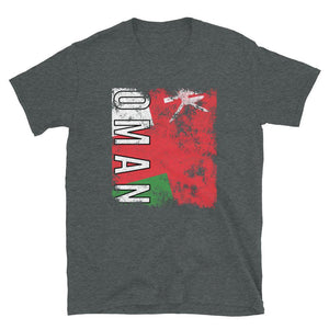 Oman Flag Distressed T-Shirt