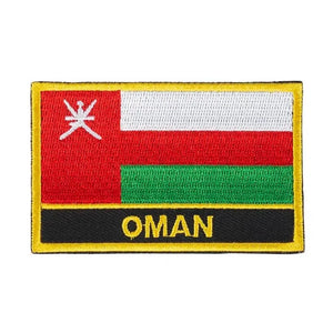 Oman Flag Patch - Sew On/Iron On Patch