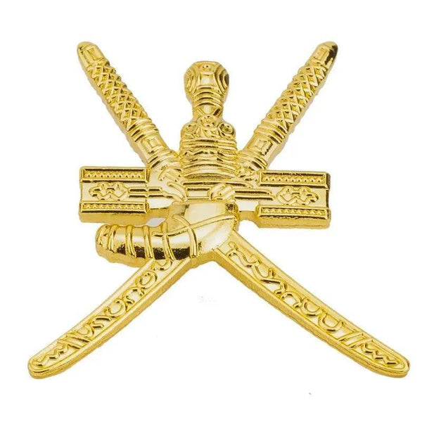 Oman Friendship Flag Lapel Pin Collection - Enamel Pin Flag