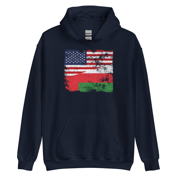 Oman USA Flag Hoodie