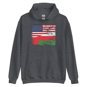 Oman USA Flag Hoodie