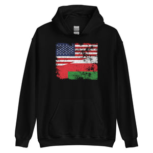 Oman USA Flag Hoodie