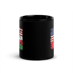 Oman USA Flag Mug