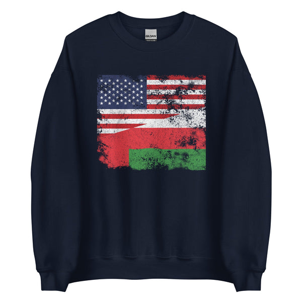 Oman USA Flag Sweatshirt