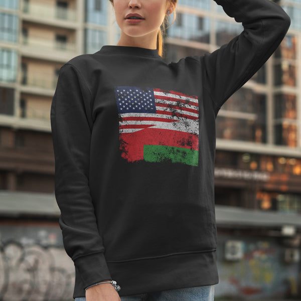 Oman USA Flag Sweatshirt