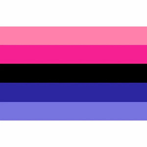 Omnisexual Pride Flag - 90x150cm(3x5ft) - 60x90cm(2x3ft) - LGBTQ+
