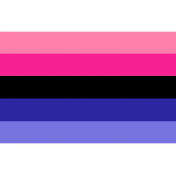 Omnisexual Pride Flag - 90x150cm(3x5ft) - 60x90cm(2x3ft) - LGBTQ+