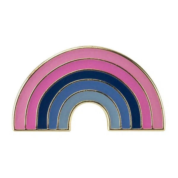 Omnisexual Pride Flag Lapel Pins - LGBTQIA2S+ Enamel Pin Flag