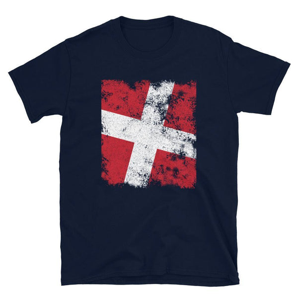 Order Of Malta Flag - Distressed Flag T-Shirt