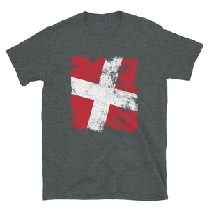 Order Of Malta Flag - Distressed Flag T-Shirt