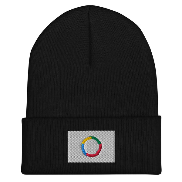 Organisation Internationale de la Francophonie Flag Beanie - Embroidered Winter Hat