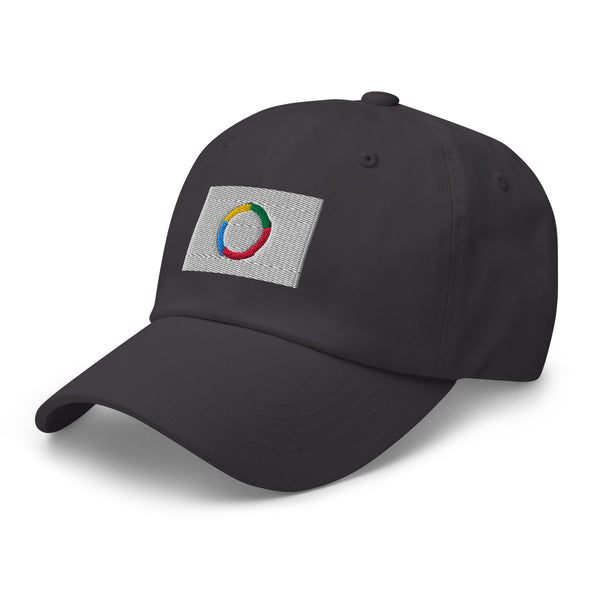 Organisation Internationale de la Francophonie Flag Cap - Adjustable Embroidered Dad Hat