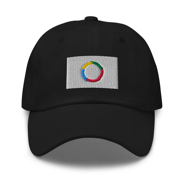 Organisation Internationale de la Francophonie Flag Cap - Adjustable Embroidered Dad Hat