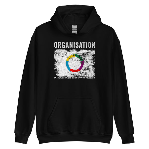 Organisation Internationale de la Francophonie Flag Hoodie