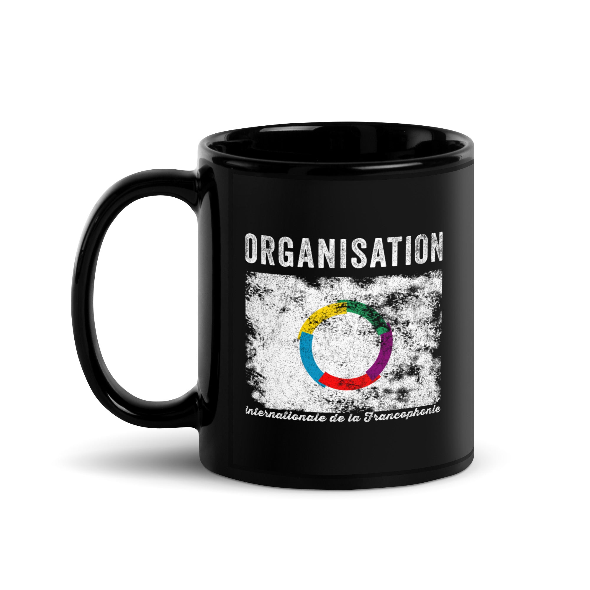 Organisation Internationale de la Francophonie Flag Mug