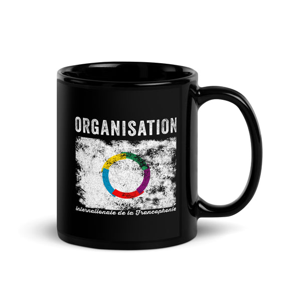 Organisation Internationale de la Francophonie Flag Mug