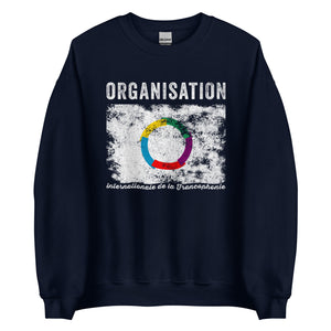 Organisation Internationale de la Francophonie Flag Sweatshirt