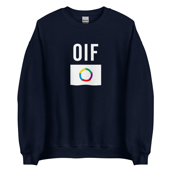 Organisation Internationale de la Francophonie Flag Sweatshirt