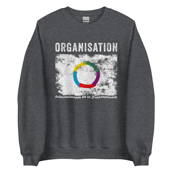Organisation Internationale de la Francophonie Flag Sweatshirt