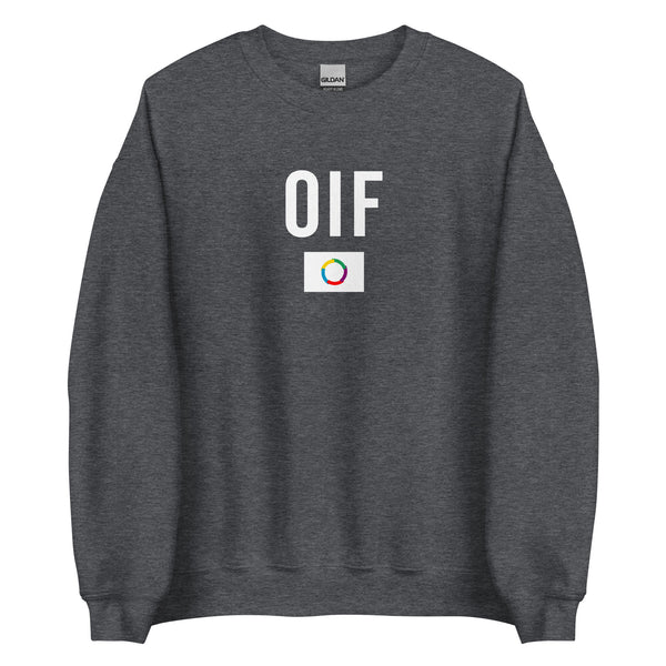 Organisation Internationale de la Francophonie Flag Sweatshirt