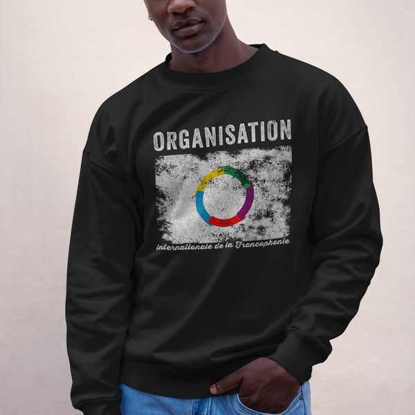 Organisation Internationale de la Francophonie Flag Sweatshirt