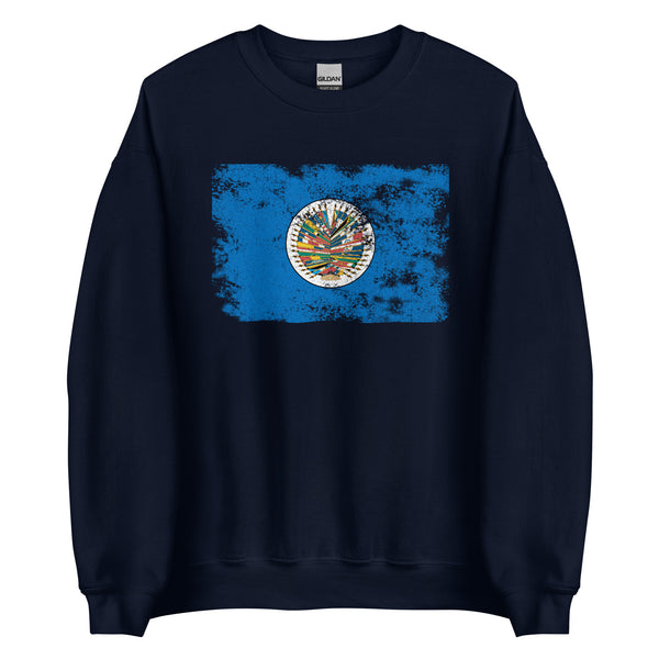 Organization Of American States Flag Sweatshirt