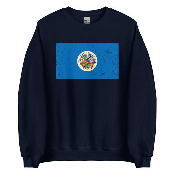Organization Of American States Flag Sweatshirt