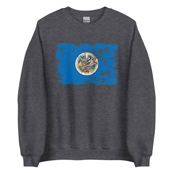 Organization Of American States Flag Sweatshirt