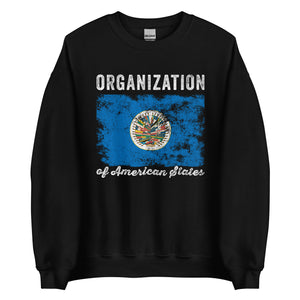 Organization Of American States Flag Sweatshirt