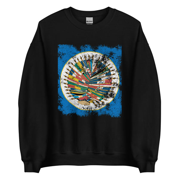 Organization Of American States Flag Sweatshirt
