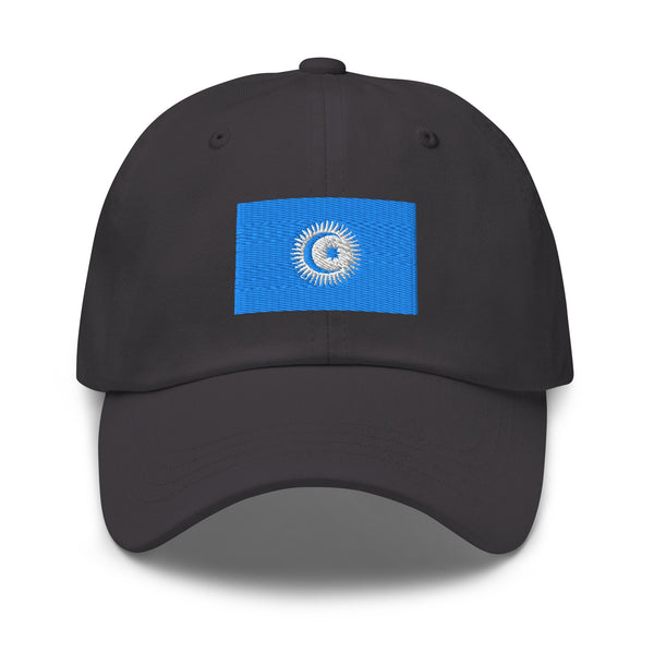 Organization Of Turkic States Flag Cap - Adjustable Embroidered Dad Hat