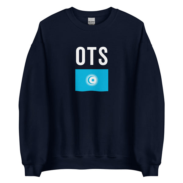 Organization Of Turkic States Flag Sweatshirt