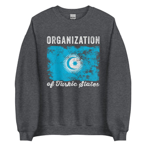Organization Of Turkic States Flag Sweatshirt