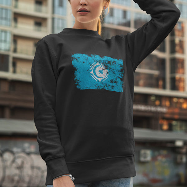 Organization Of Turkic States Flag Sweatshirt