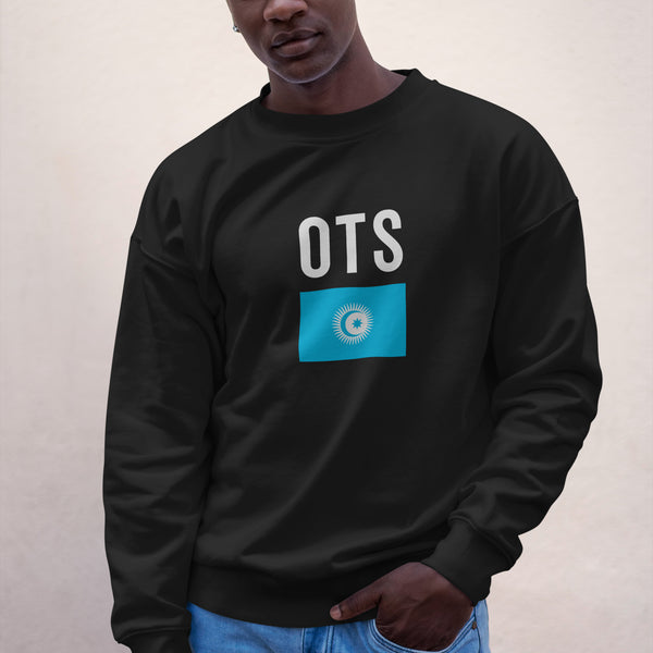 Organization Of Turkic States Flag Sweatshirt