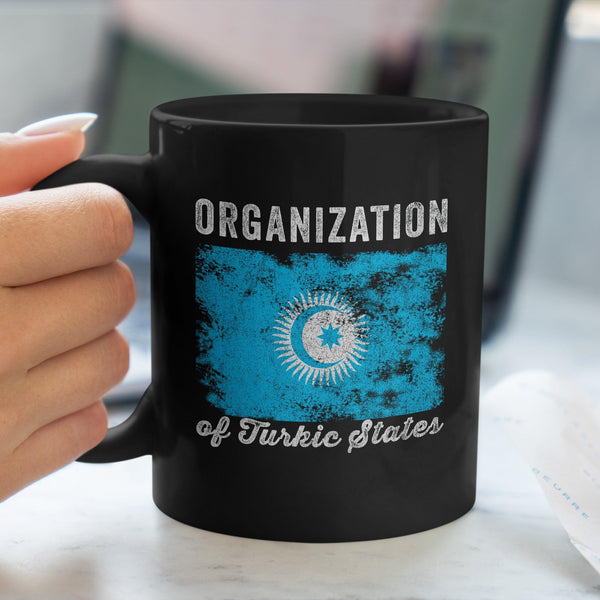 Organization Of Turkic States Flag Mug