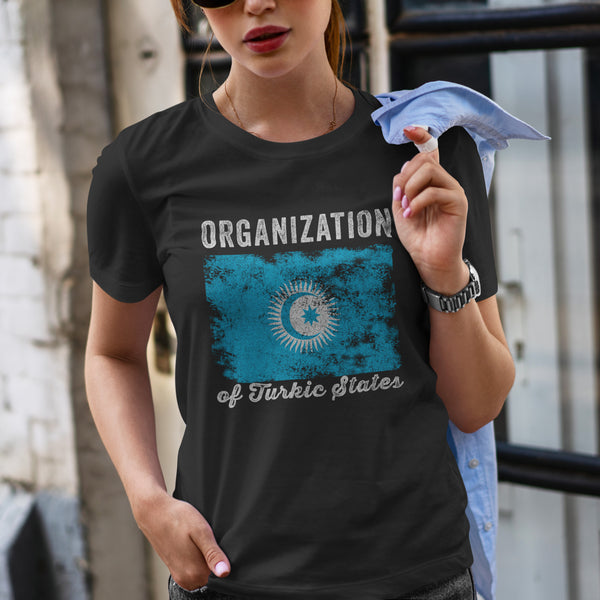 Organization Of Turkic States Flag T-Shirt
